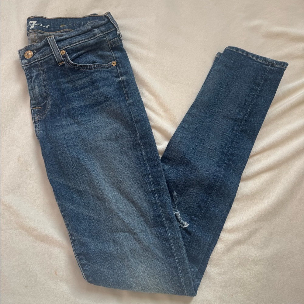 7 for all Mankind skinny jeans